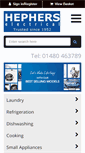Mobile Screenshot of hepherselectrical.co.uk